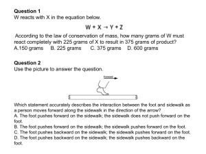 OGT Practice Physical Science