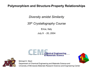 ppt - Erice Crystallography 2004