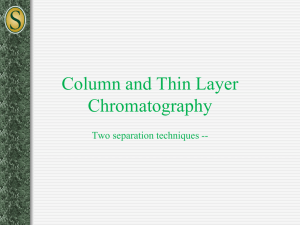 Column Chromatography notes
