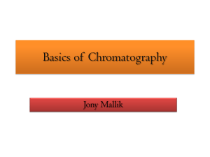 Basics of Chromatography