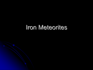 Iron Meteorites