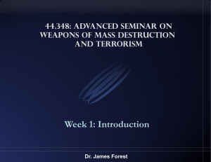 Powerpoint Slides - Teaching Terrorism