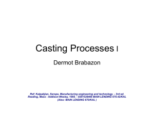 Casting-Processes I