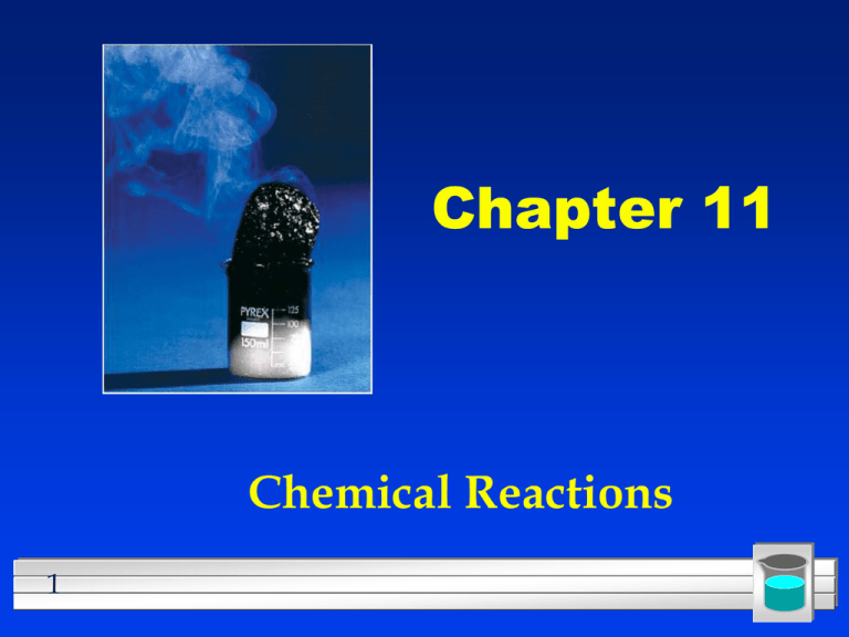 Chapter 11 Chemical Reactions