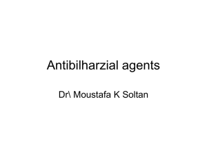 antibilharzial agents