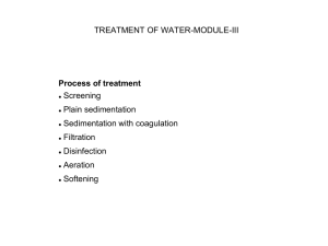 treatment of water-module-iii - Engineering E books For Free