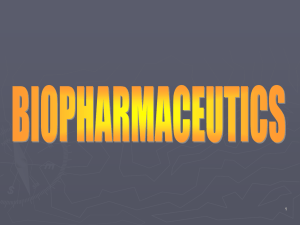 Biopharmaceutics 2nd