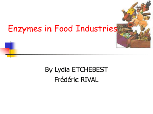 Immobilization of enzymes