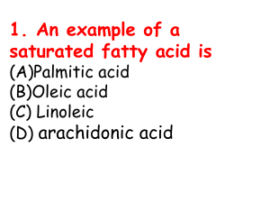 4. Essential fatty acid