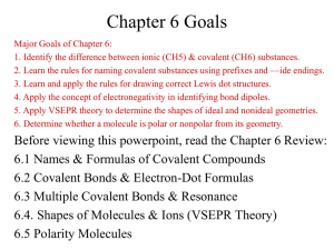 a. Molecules and Covalent Compounds