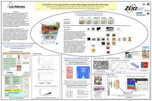 Poster from the 2007 GoldSim User Conference