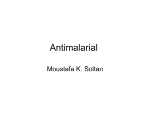 Antimalarial
