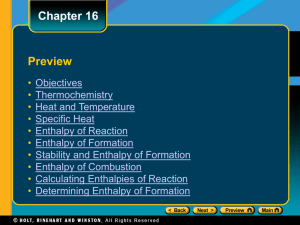 Reaction Energy