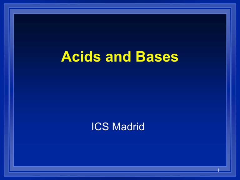 Acids And Bases