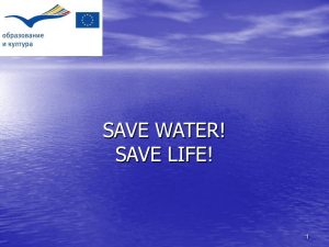 Properties of Water - Save water,save Life.