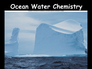 Ocean Chemistry