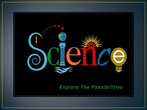 Science - Explore the Possibilities