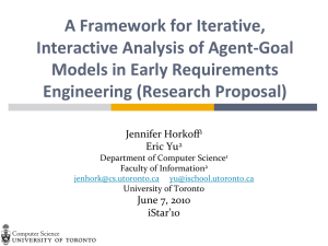 A Framework for Iterative, Interactive Analysis of Agent