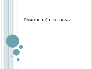 Ensemble Clustering