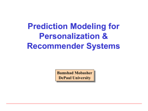 Applications of Predictive Modeling in