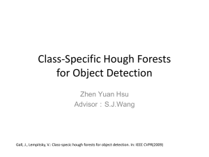 Class-Specific Hough Forests for Object Detection