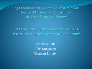 EE575 Vblast Final Presentation Ali
