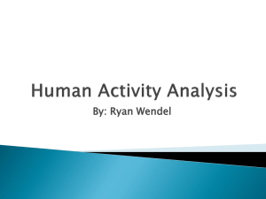 Human Activity Analysis