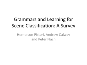 Grammars, Images and Learning: A Survey