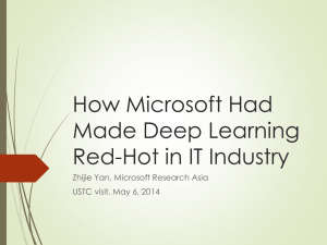 How Microsoft had made deep learning red-hot in IT