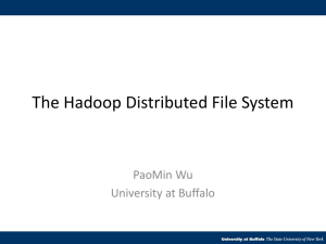 The Hadoop Distributed File System Konstantin