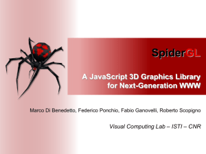 SpiderGL A JavaScript 3D Graphics Library for Next