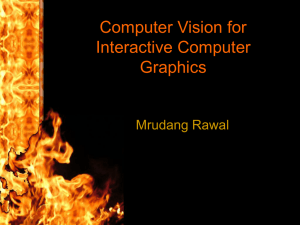 Computer Vision for Interactive Computer Graphics