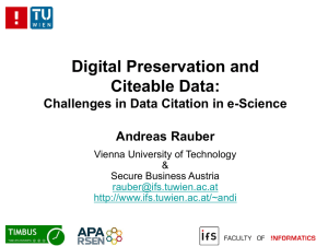 Rauber-Digital_Preservation_and _Citable_Data