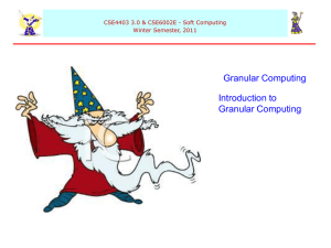 Granular Computing