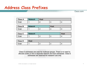 CCNA 1 Module 10 Routing Fundamentals and Subnets