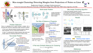 Max-margin Clustering Algorithm