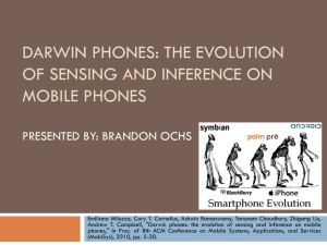 DarwinPhones - Department of Electrical Engineering and