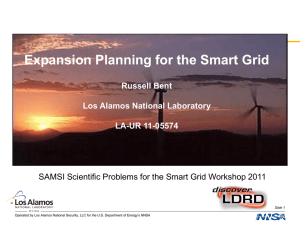 Expansion Planning for the Smart Grid