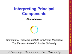 PCA_interpretation - International Research Institute for Climate