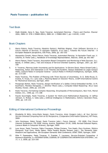 publication list - Center for Information Technologies