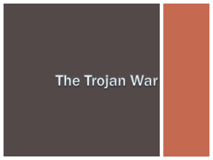 The Trojan War powerpoint