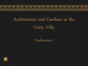 Architecture and Gardens