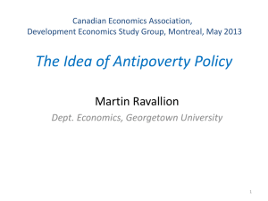 The Idea of Antipoverty Policy