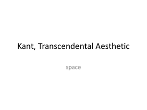 Kant TA Space