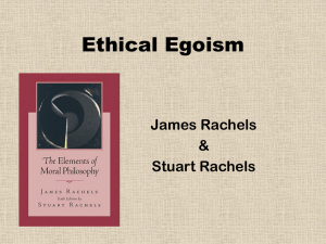 Ethical Egoism