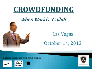 Jay`s Crowdfunding Event Powerpoint