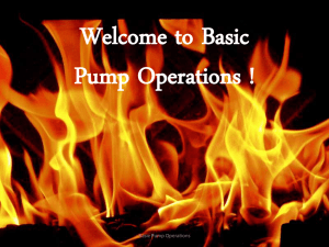 Basic Pump Operations