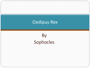 Oedipus rex PPt