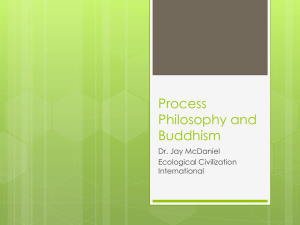 Process Philosophy and Buddhism - Process Philosophy for Everyone