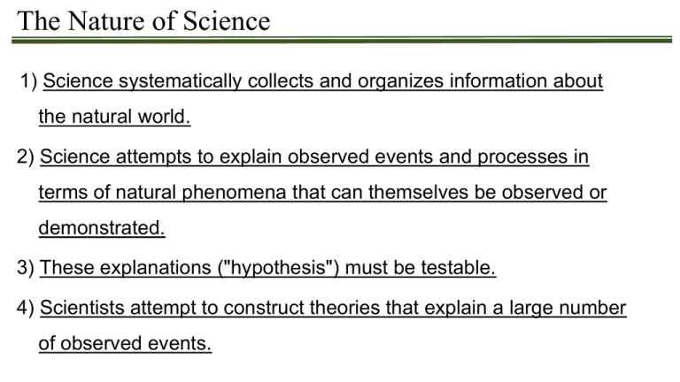 hypothesis science 7